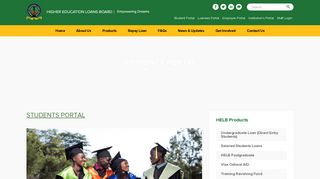 Student Portal - Higher Education Loans Board - Empowering Dreams