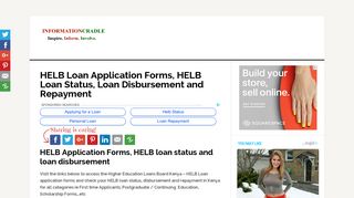 HELB Loan Application Forms, HELB Loan Status, Loan ... - Kenya