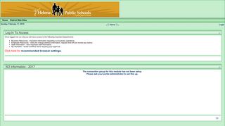 Helena School District Web Portal > Home