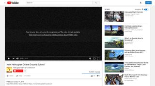 New Helicopter Online Ground School - YouTube
