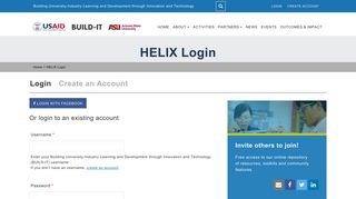 HELIX Login | Building University-Industry Learning and Development ...