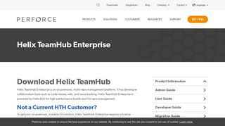 Download Helix TeamHub Enterprise | Perforce