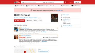 Hello Express - CLOSED - Couriers & Delivery Services - 9 Delaware ...