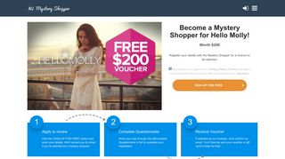 How to Become a Hello Molly Mystery Shopper - AU Mystery Shopper