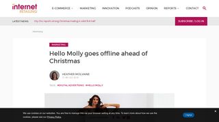 Hello Molly goes offline ahead of Christmas - Internet Retailing