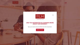 Hello Rewards Program | RLH Corporation