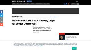 HelloID Introduces Active Directory Login for Google Chromebook ...
