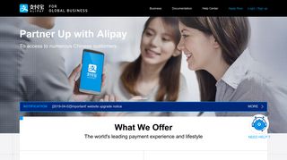 Alipay, China's leading third-party online payment solution