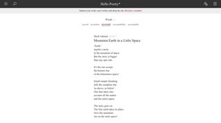 'Account' poems - Hello Poetry