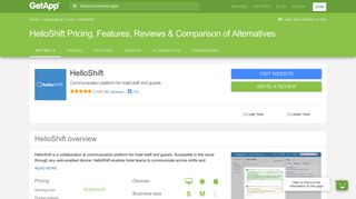 HelloShift Pricing, Features, Reviews & Comparison of Alternatives ...