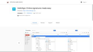 HelloSign: Online signatures made easy - Google Chrome