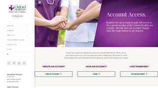 Account Access | Oxford HealthCare