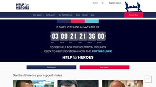 Help for Heroes: UK Armed Forces & Military Veterans Charity
