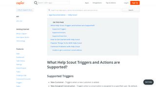 Help Scout - Integration Help & Support | Zapier