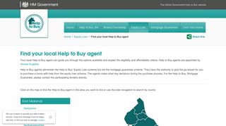 Find your local Help to Buy agent | Help to Buy