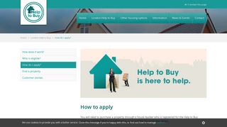 How do I apply | Help to Buy London | Equity Loan