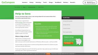 Help to Save - Gocompare.com