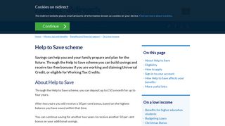 Help to Save scheme | nidirect