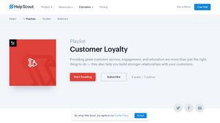 Customer Loyalty - Help Scout
