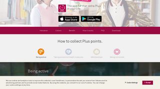 Helsana+ app: Your Plus points for life