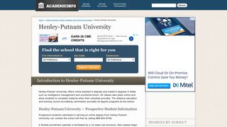 Henley-Putnam University | College Degrees, Courses & Education ...