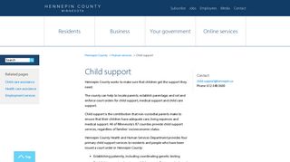 Child support | Hennepin County