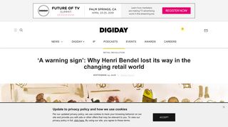 'A warning sign': Why Henri Bendel lost its way in the changing retail ...