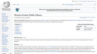 Henrico County Public Library - Wikipedia