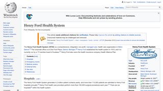 Henry Ford Health System - Wikipedia