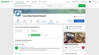 Henry Mayo Newhall Hospital Employee Benefits and Perks | Glassdoor