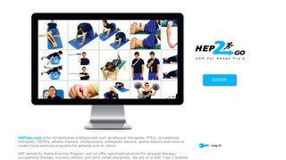 HEP2go - Online Home Exercise Program - Rehab - Physical Therapy ...