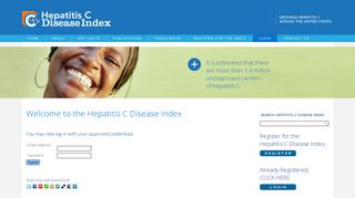 Login to the Index | HepC Disease Index