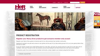 Register Your Nancy Drew Games | Her Interactive