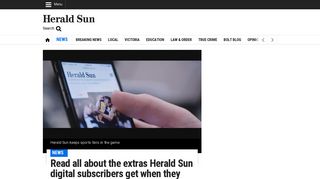 Herald Sun subscriber benefits | Herald Sun