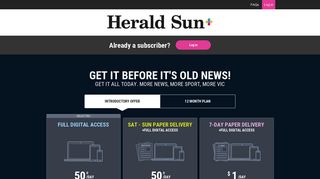 Heraldsun.com.au | Subscribe to the Herald Sun for exclusive stories