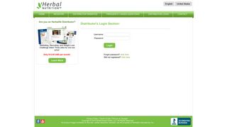 Distributor Login - Herbalife Distributors