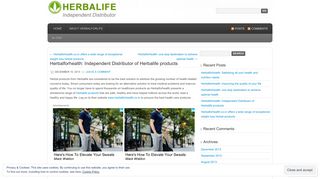 Herbalforhealth: Independent Distributor of Herbalife products | Herbal ...