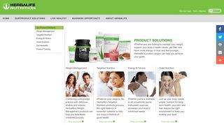 Herbalife - Canada - Product Solutions