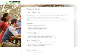 Herbalife Pay - Support Center