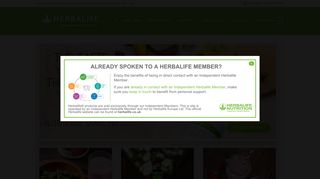 Independent Herbalife Member - Herbalife UK – Buy Products Online ...