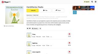 HerbMentor Radio podcast - Player FM