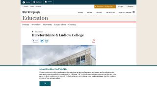 Herefordshire & Ludlow College - Telegraph