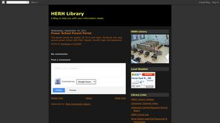 HERH Library: Power School Parent Portal