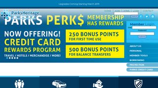 Parks Heritage Federal Credit Union :: Homepage