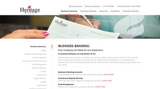 Business Banking | Heritage Bank