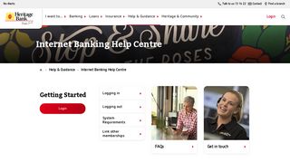 Heritage Online Banking Help Centre | Heritage Bank