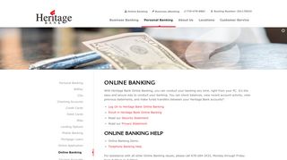 Online Banking | Heritage Bank