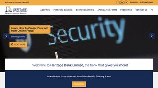 Heritage Bank – The Bank That Gives You More!