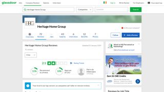 Heritage Home Group Reviews | Glassdoor.ie