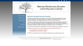 Heritage Homeschool Academy - Homeschool-Life.com
